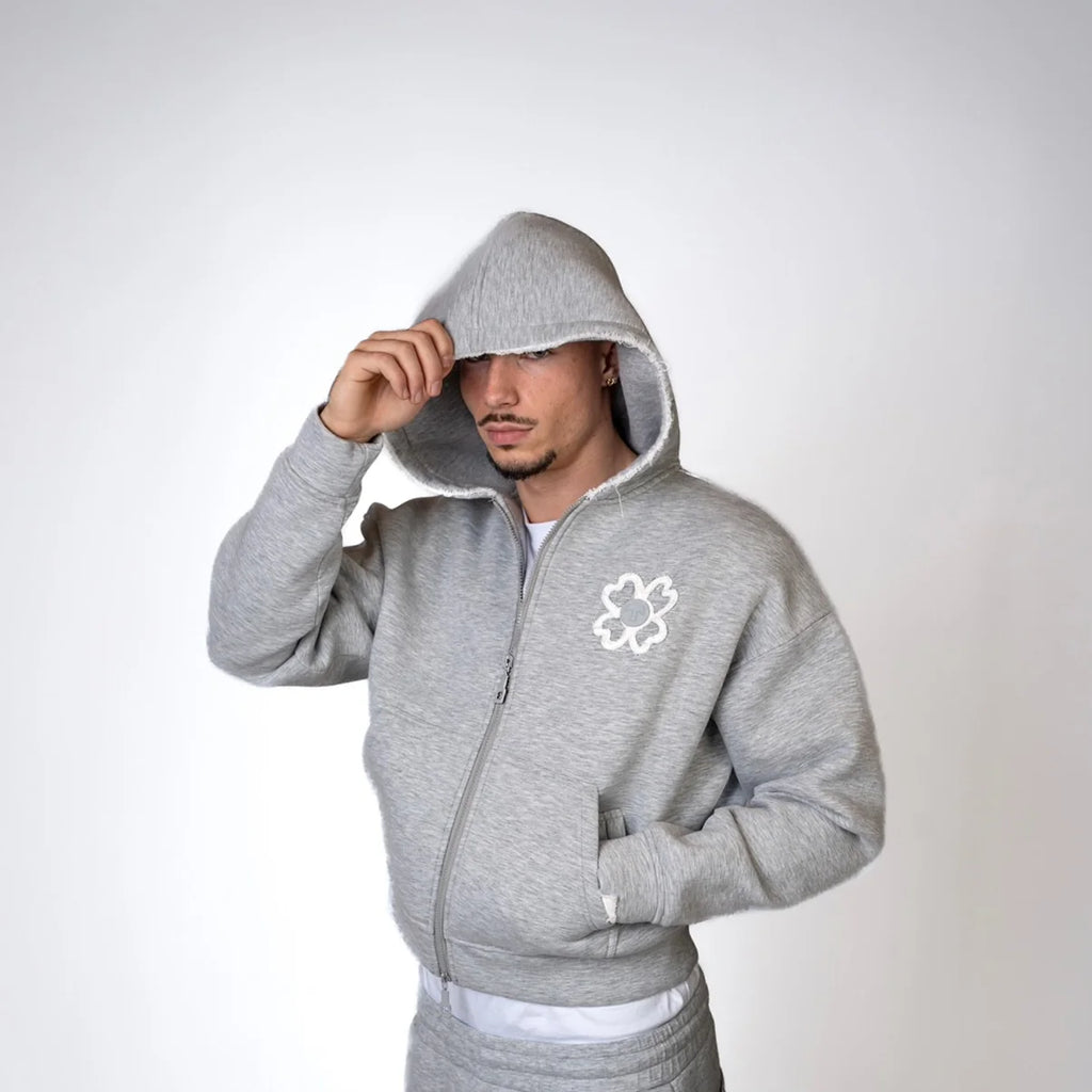 Veste Signature Gris Cendré