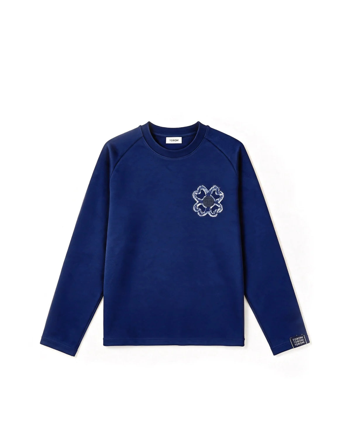 Longsleeve Iconique — Bleu Nuit