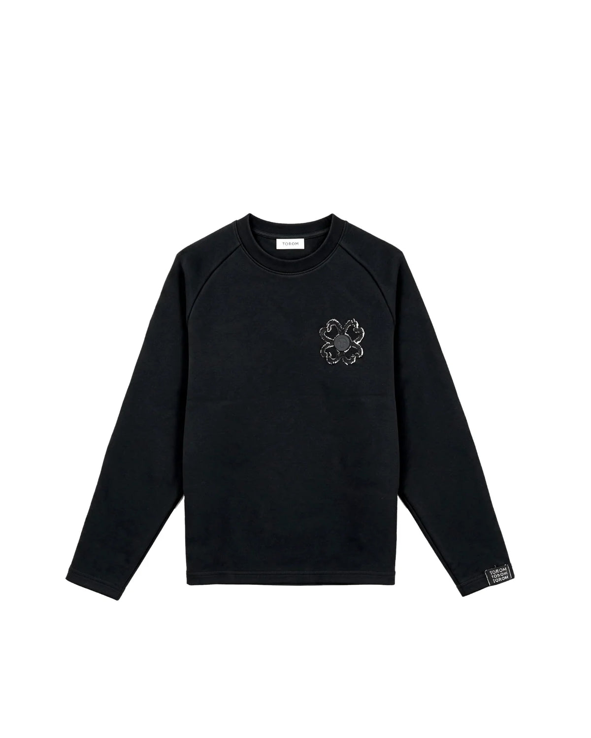 Longsleeve Iconique — Noir Obsidienne